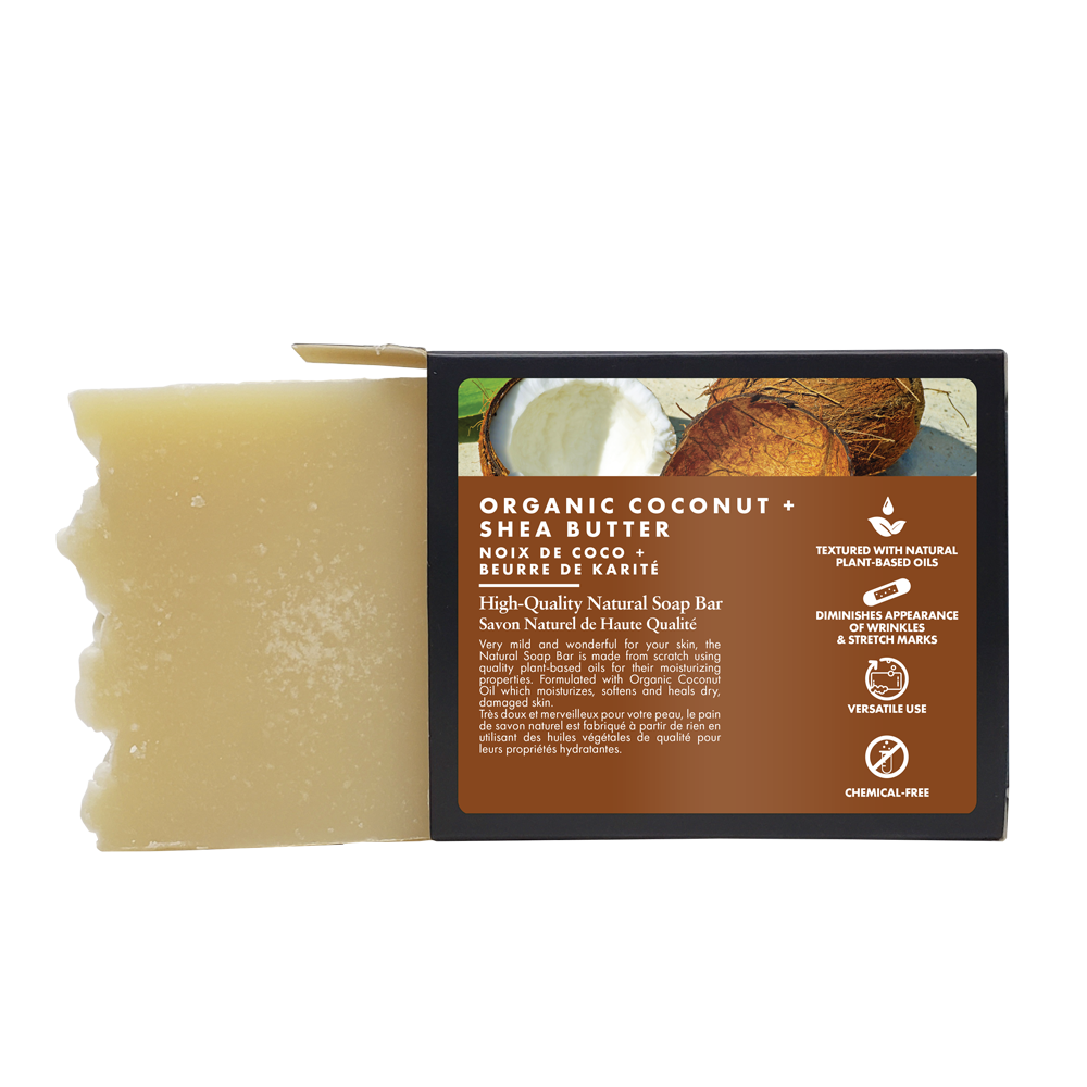 Natural Soap - Coconut and Shea Butter - Coconut & Shea Butter - Natural Soap