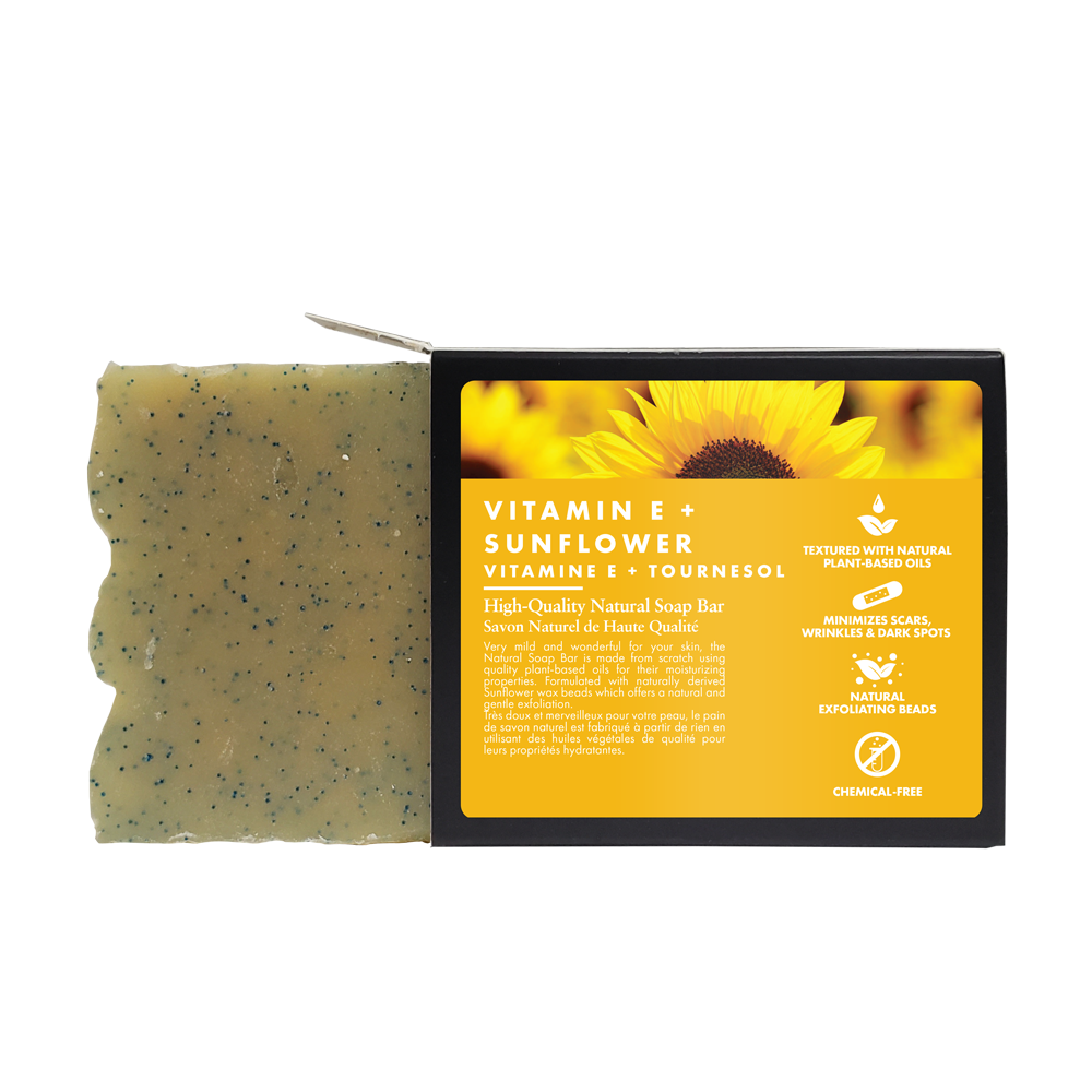 Natural Soap - Sunflower and Vitamin E - Sunflower with Vitamin E - Natural Soap